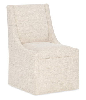 Hooker Furniture - Eleana Castered Side Chair - Beige - 7252-75810-405