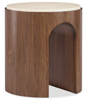 Hooker Furniture - Eleana Round End Table - Medium Wood - 7252-80116-85