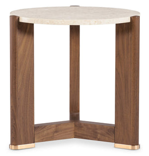 Hooker Furniture - Eleana Round End Table - Medium Wood - 7252-80216-85