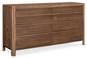 Hooker Furniture - Eleana Eight Drawer Dresser - Medium Wood - 7252-90202-85