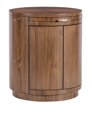 Hooker Furniture - Eleana Round Nightstand - Medium Wood - 7252-90215-85