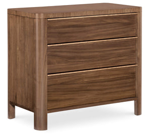 Hooker Furniture - Eleana Three Drawer Nightstand - Medium Wood - 7252-90216-85