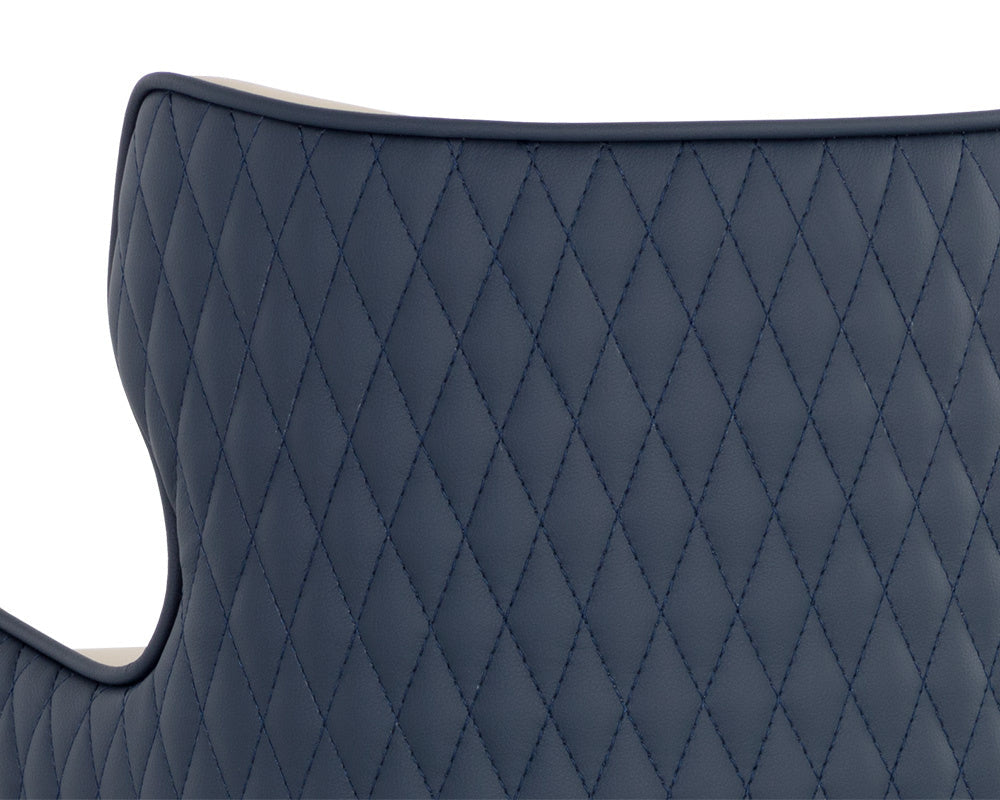 Gianni Counter Stool - Dillon Cream / Dillon Thunder