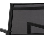 Merano Dining Armchair - Black