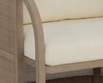 Palermo Lounge Chair - Drift Brown  Stinson Cream