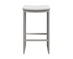 Verin Barstool - Greige  Stinson White
