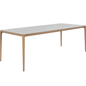 Summer Classics - Palma Aluminum Rectangle Outdoor Table - Aluminum - 1510143