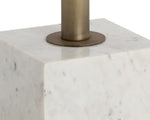 Kata Bistro Table  White Marble -