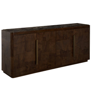 Gabby - Summit Ash Burl Sideboard - 2 Shelves, Dusk - SCH-176052