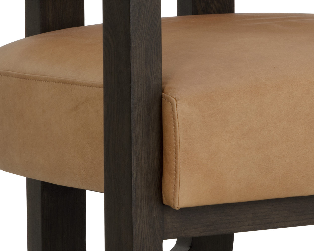 Madrone Lounge Chair - Brown  Ludlow Sesame Leather
