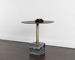 Kata Bistro Table - 32"  Grey Marble