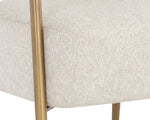 Maestro Lounge Chair - Dove Cream