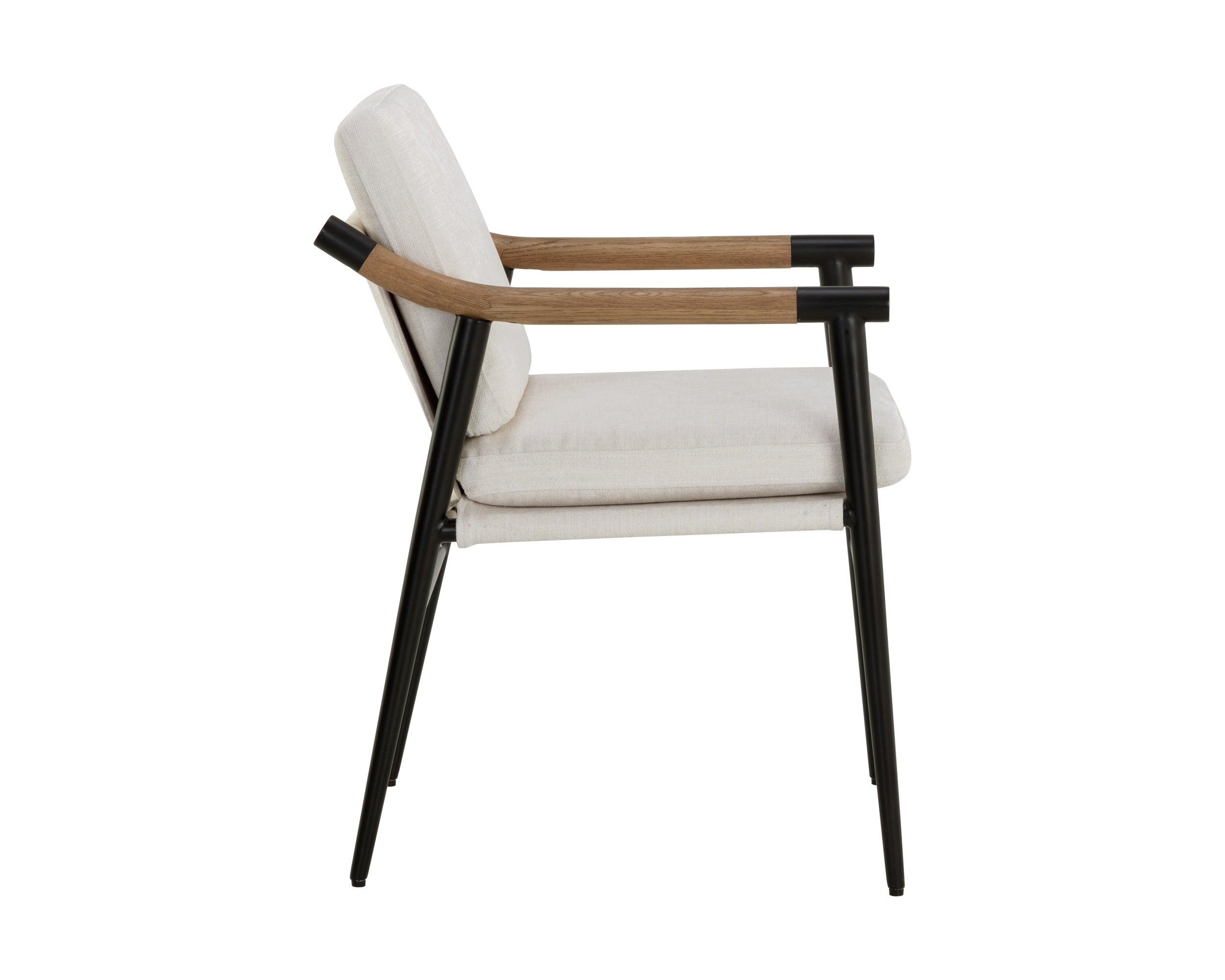 Meadow Dining Armchair - Heather Ivory Tweed
