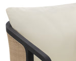 Palermo Dining Chair - Charcoal  Stinson Cream