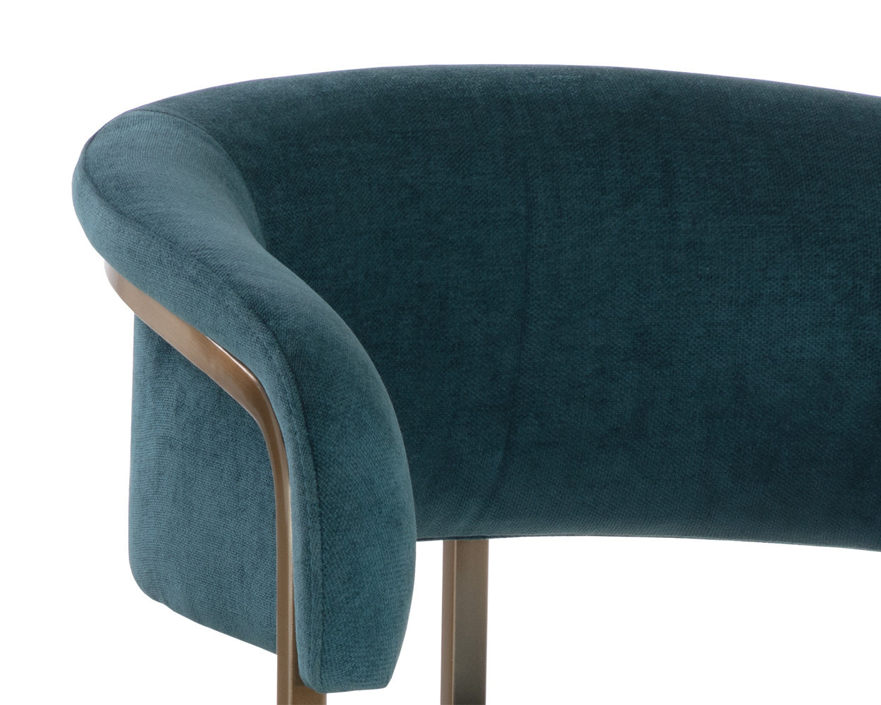 Marris Counter Stool - Gold  Danny Teal