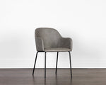 Hensley Dining Armchair - Dawn Grey