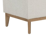 Kosovo Banquette - Natural  Copenhagen White