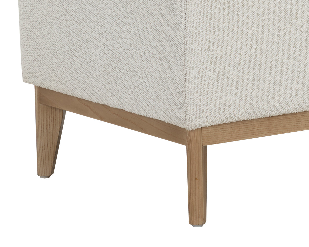 Kosovo Banquette - Natural  Copenhagen White
