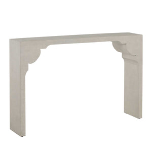 Gabby - Dorry Wood Rectangle Waterfall Console Table - SCH-165030