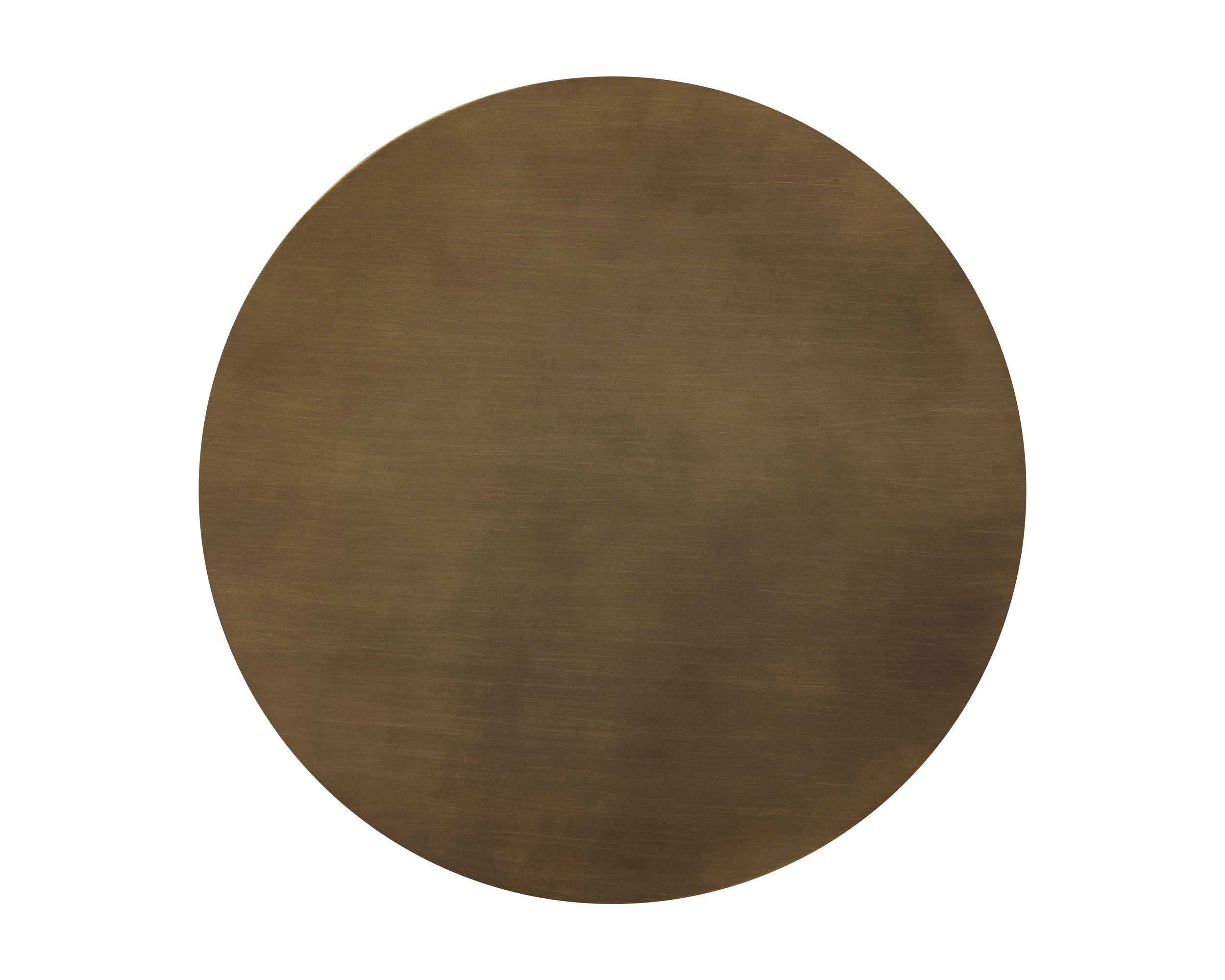 Diaz Coffee Table - Marble Look  Antique Brass