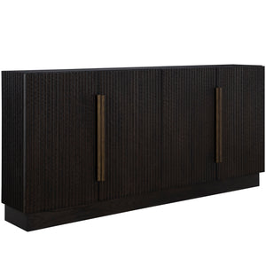 Gabby - Diego Oak Sideboard - 2 Shelves, Dark Stained - SCH-175859