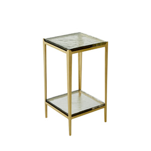 Gabby - Magnus Aluminum Square Side Table - SCH-175215
