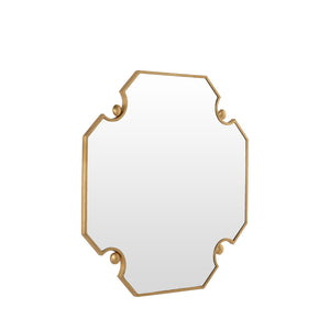 Gabby - Monet Octagonal Accent Mirror - Antique Brass, 45 in. H x 45 in. - SCH-175580