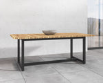 Geneve Extension Dining Table  Natural -