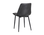 Drew Dining Chair - Black  Bravo Portabella