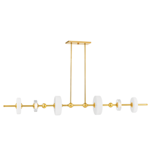 Hudson Valley Lighting Maynard Linear-Aged Brass