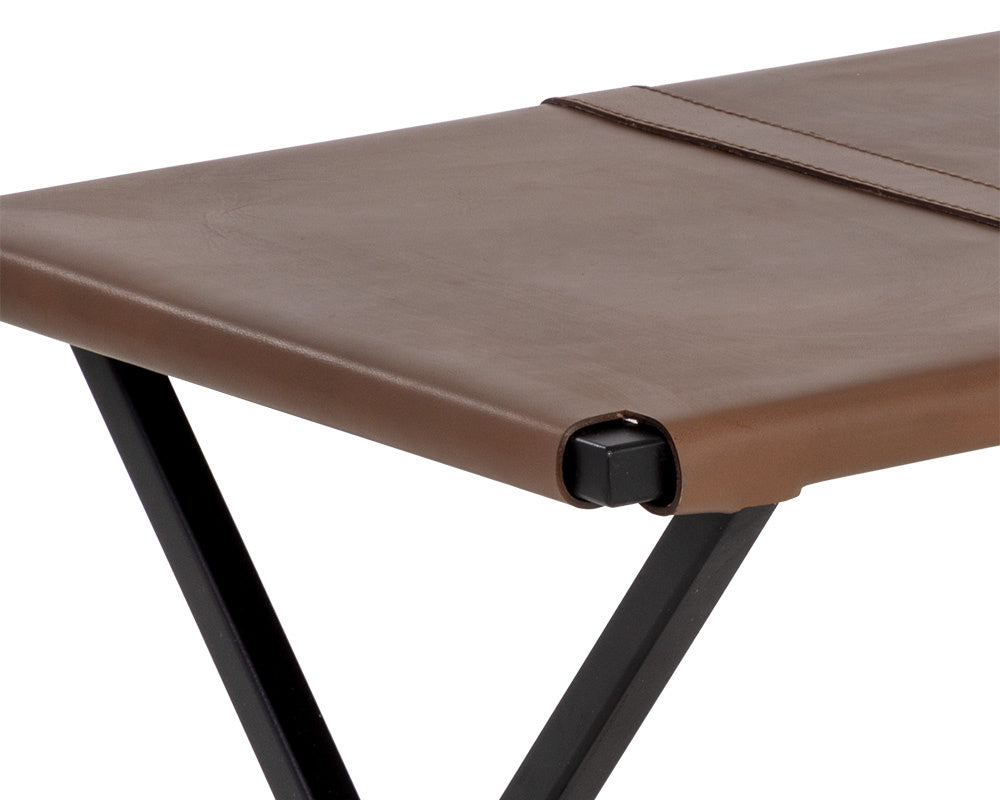 Elon Stool - Vintage Cognac Leather