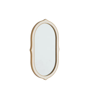 Gabby - Allie Elongated Vanity Mirror - Gilded Gold - SCH-175395