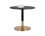 Massie Bistro Table  Black Marble -