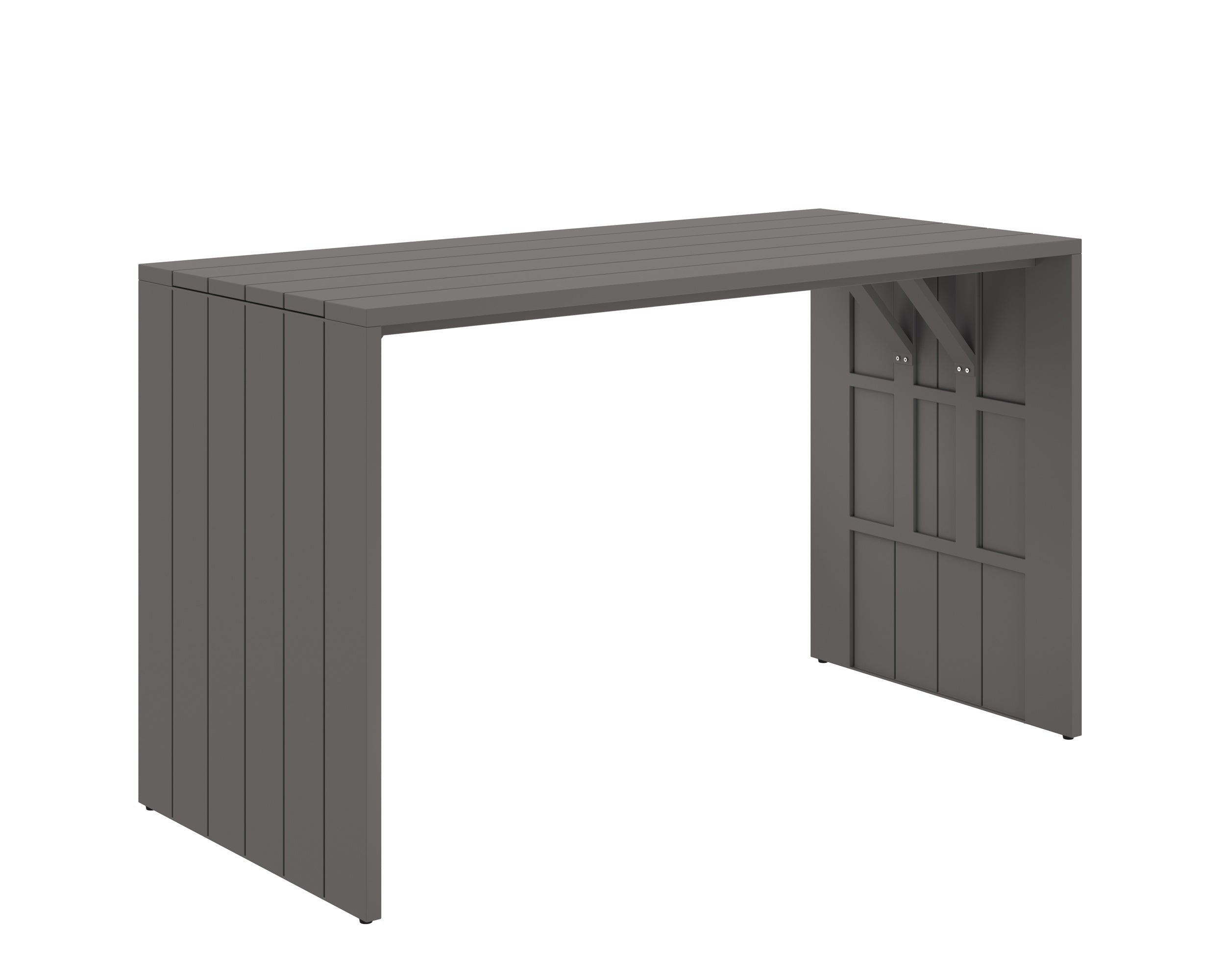 Verin Bar Table - Warm Grey