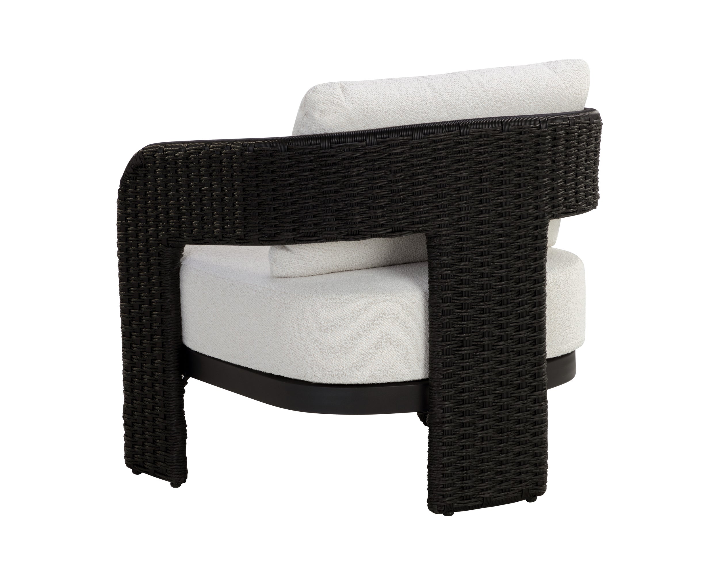 Pylos Lounge Chair - Black  Louis Cream