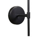 Izora Sconce - Black  Frosted