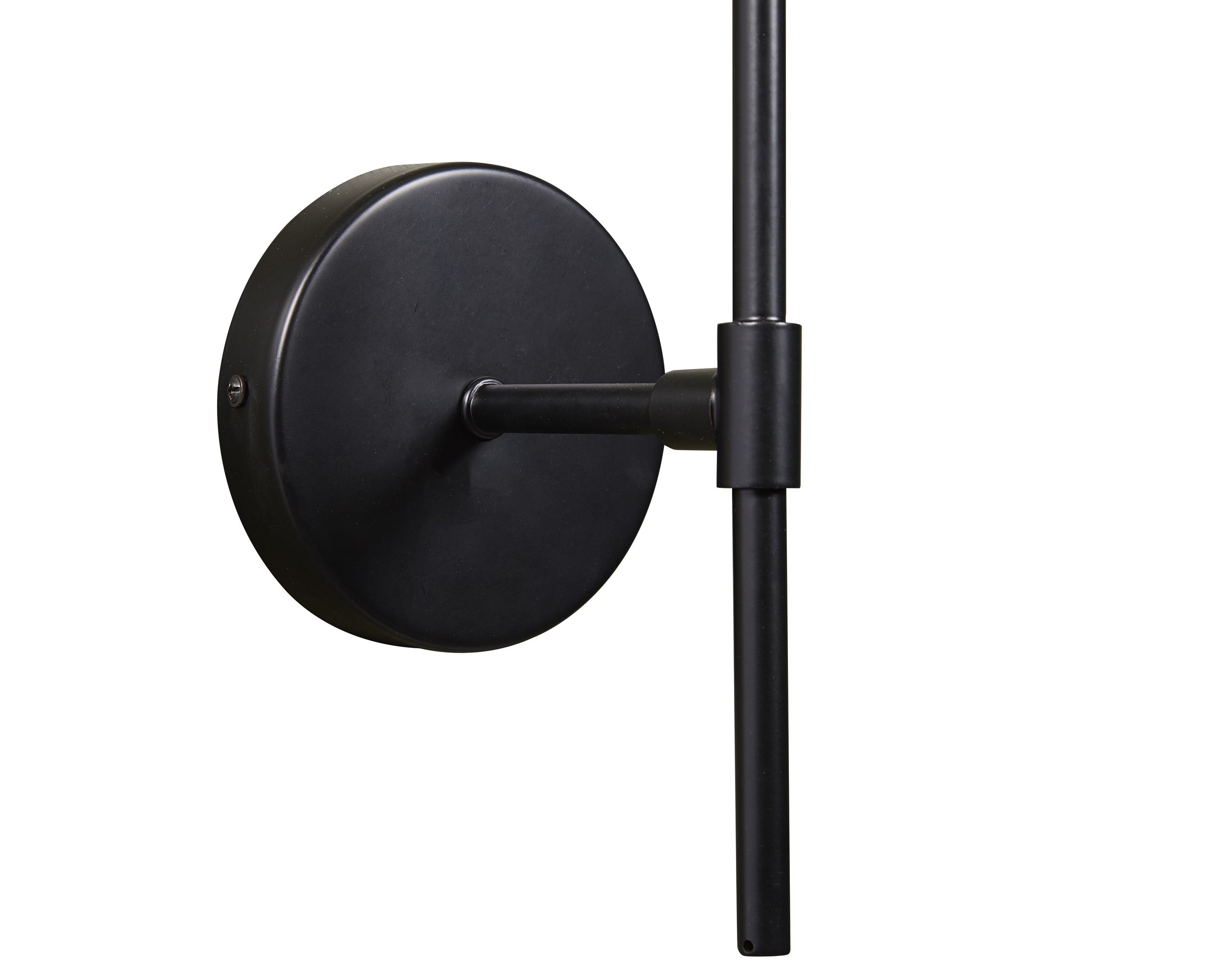 Izora Sconce - Black  Frosted