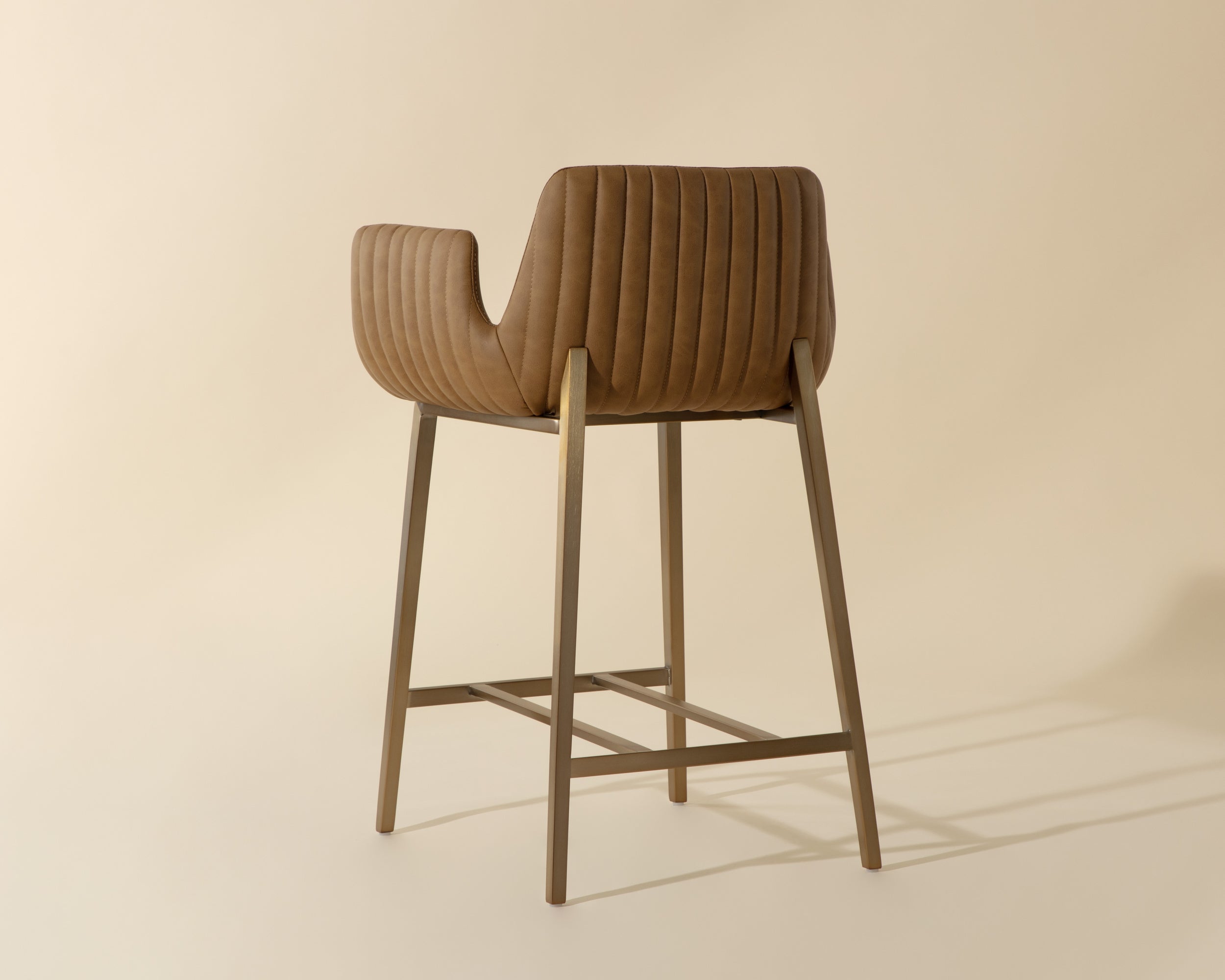 Lucano Counter Stool - Milliken Cognac