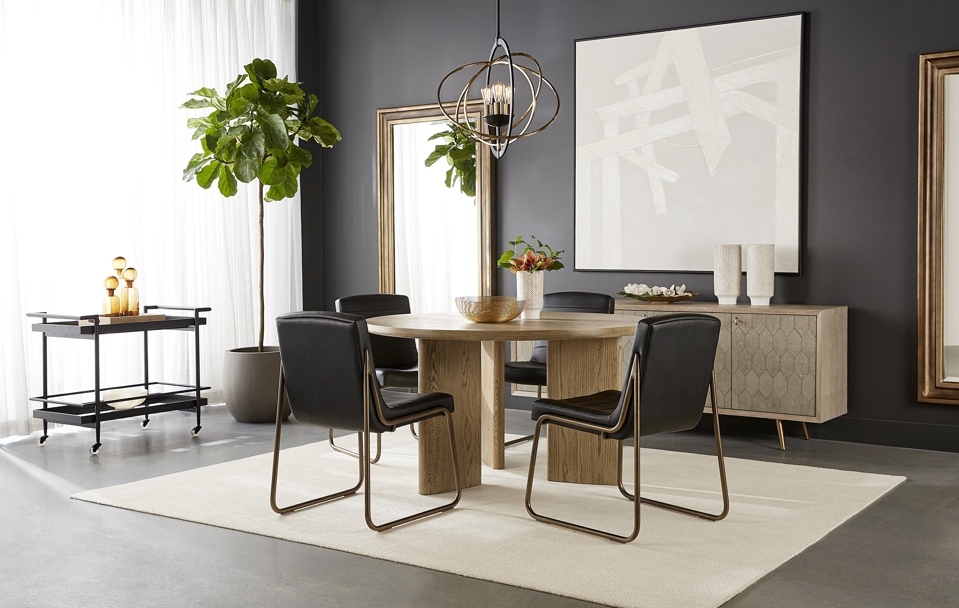 Breaking Barriers - 60" X 60"  Black Floater Frame