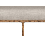 Esai Bench - Zenith Taupe Grey
