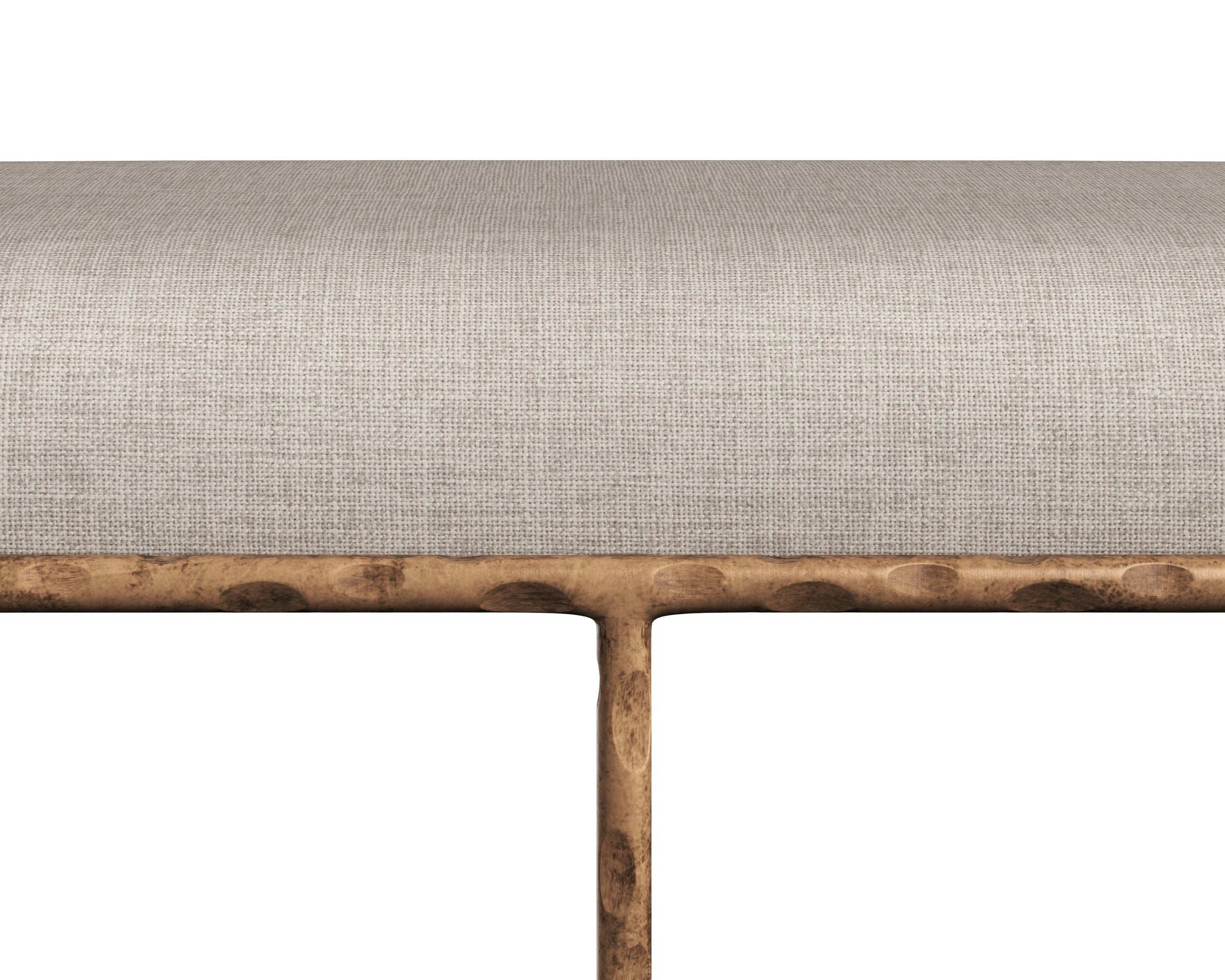 Esai Bench - Zenith Taupe Grey