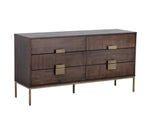 Jade Dresser - Antique Brass  Dark Mango