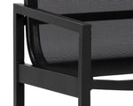 Merano Dining Armchair - Black