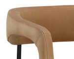 Mavia Barstool - Ludlow Sesame Leather