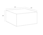Kyson Coffee Table - Silver