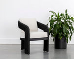 Pylos Dining Armchair - Black  Louis Cream