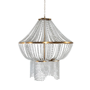 Gabby - Annabelle Metal Gilded Gold Beads Chandelier - SCH-175386