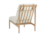 Elanor Lounge Chair - Light Oak  Altro White