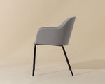 Hensley Dining Armchair - Mina Warm Grey