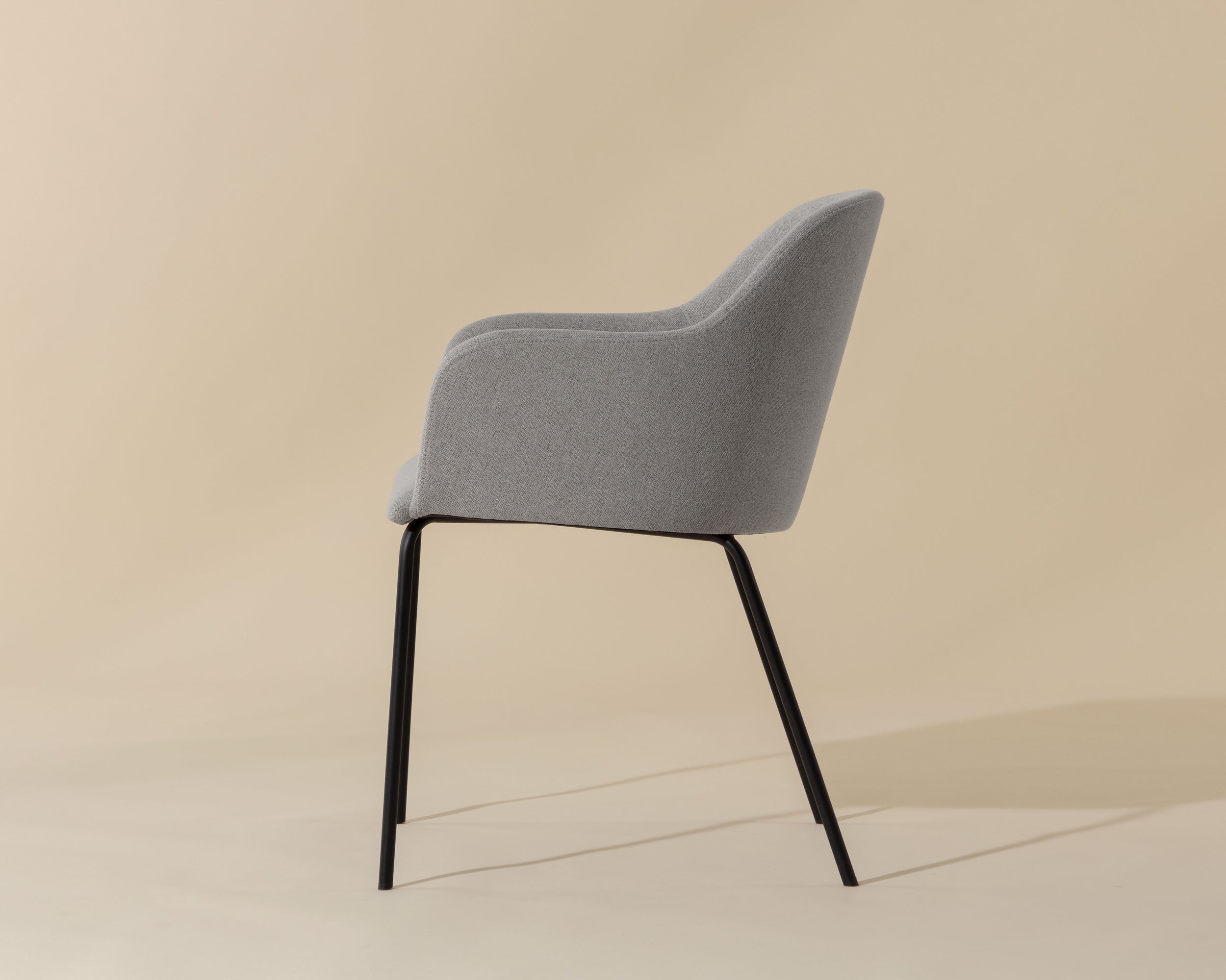 Hensley Dining Armchair - Mina Warm Grey